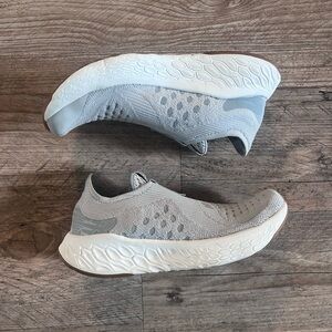 New Balance Women’s 6 Fresh Foam X 1080 Unlaced Gray V1 Slip On Running Shoes